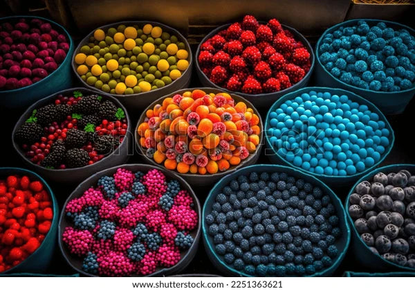 Berries section