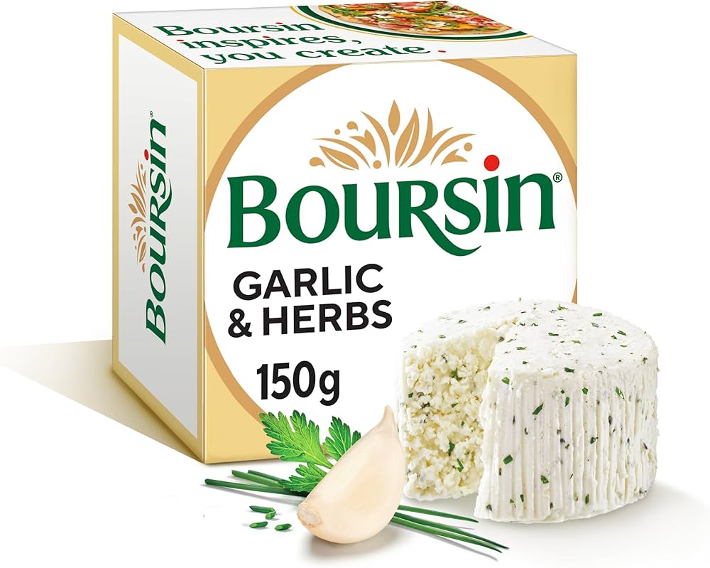Boursin Cheese with Garlic & Herbs 150 GM France