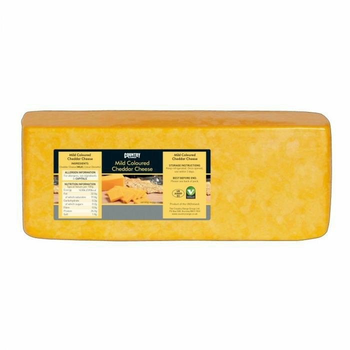 Cheddar Coloured Matured 2.5 Kilogram United Kingdom