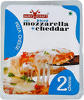 Dice Mozzarella + Cheddar , 2 Cheese 1 Kilogram Indian