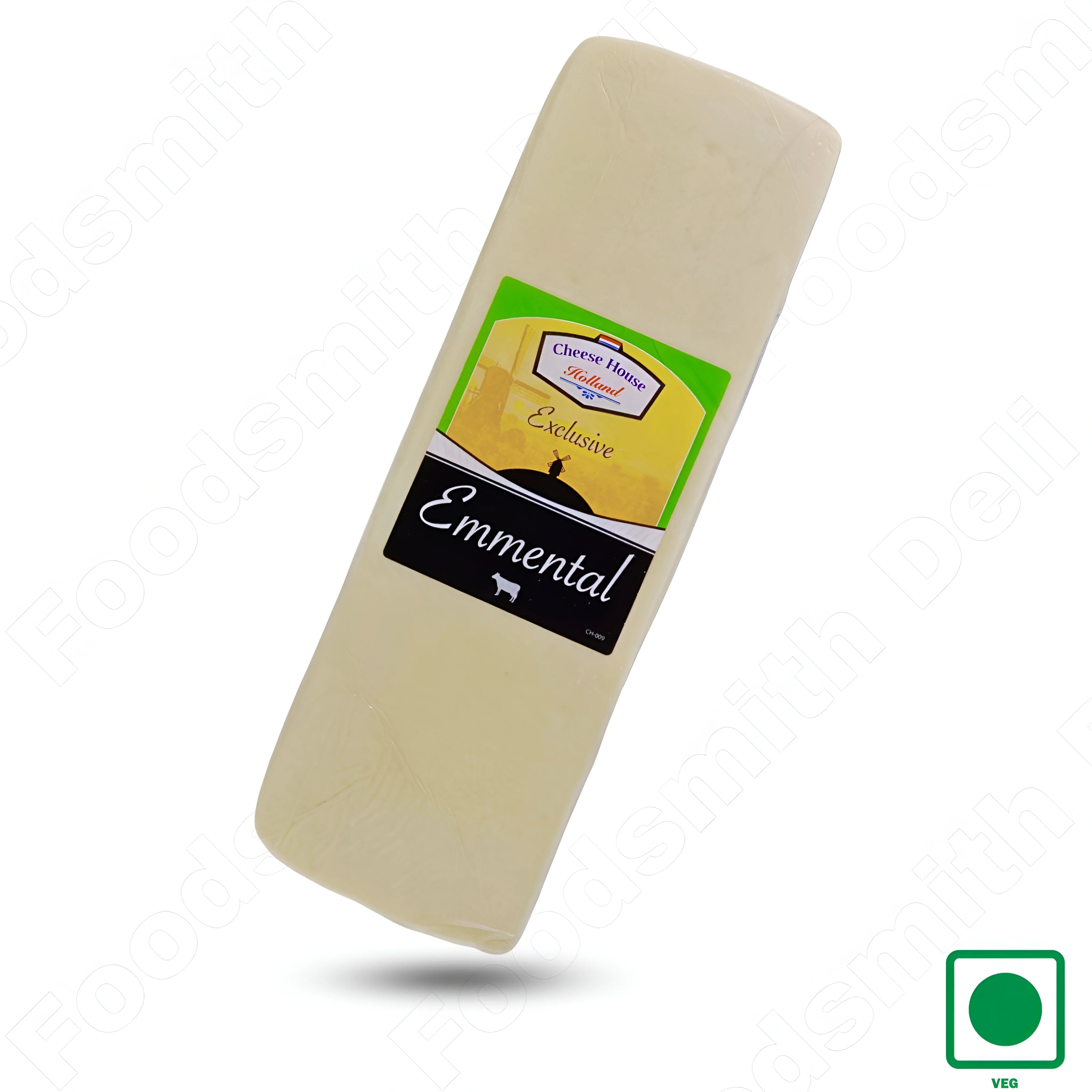 Emmental Dutch Cheese Block 1 Kilogram Netherland (Holland)