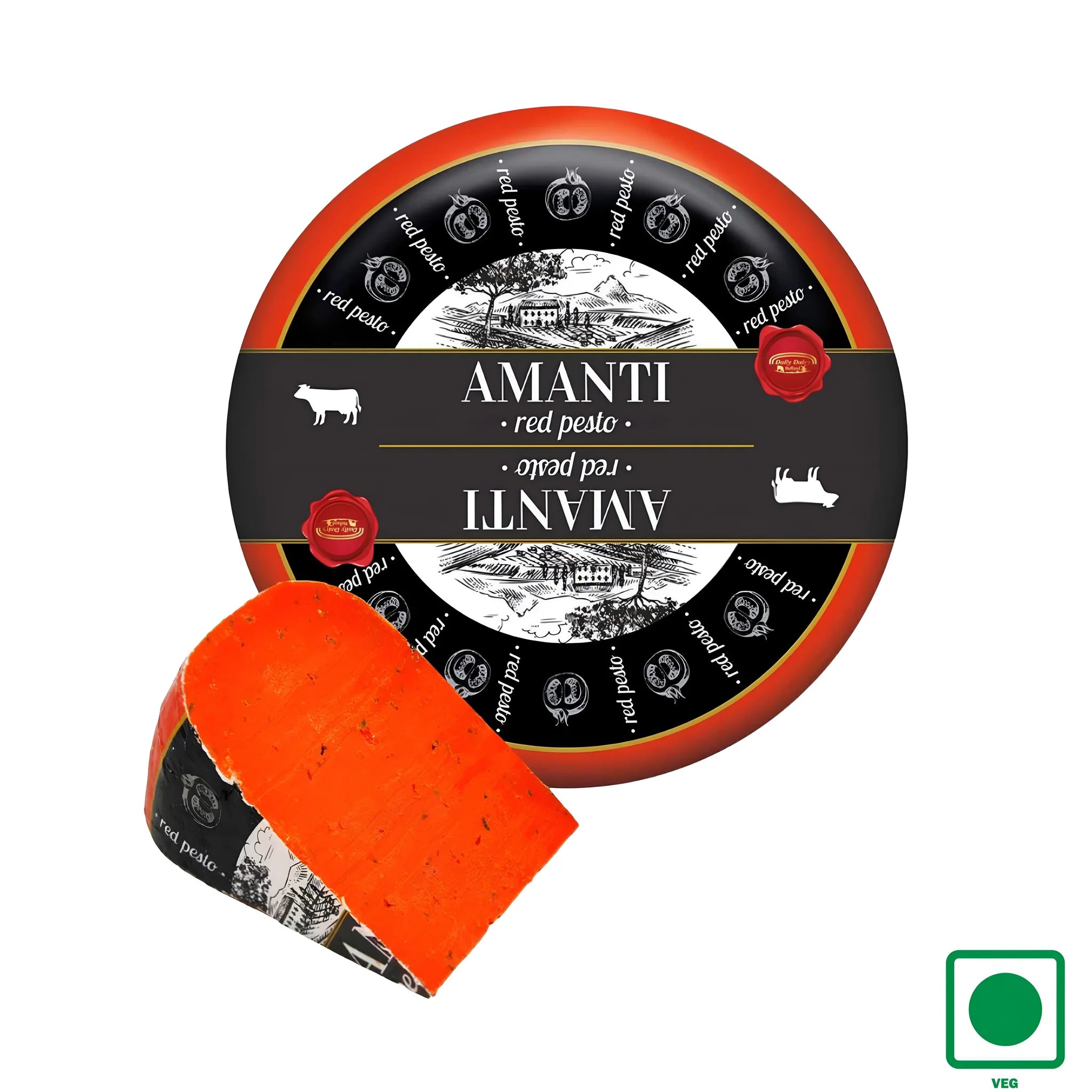 Gouda with Red Pesto 1 Kilogram