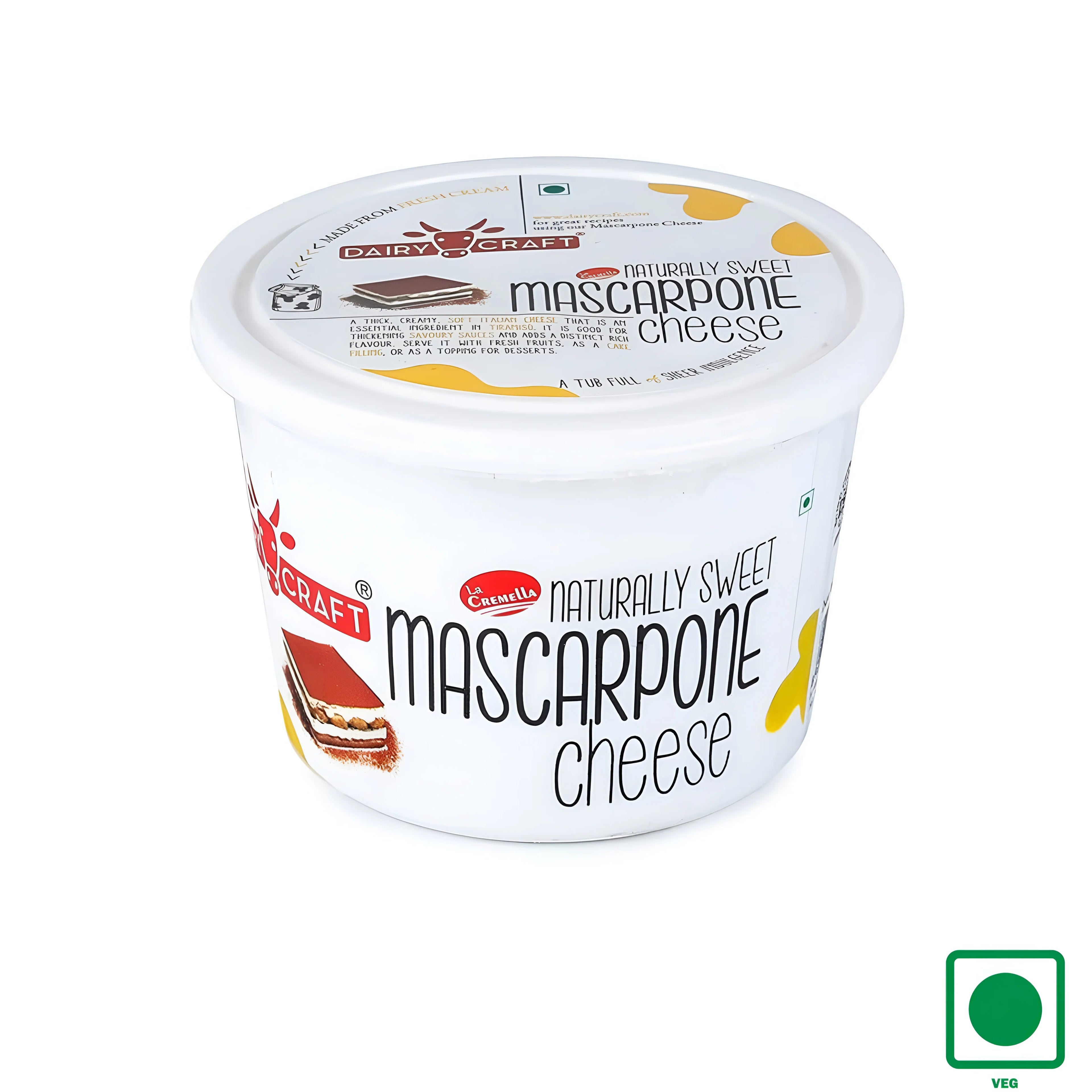 Mascarpone Lacremella, 500 GM India
