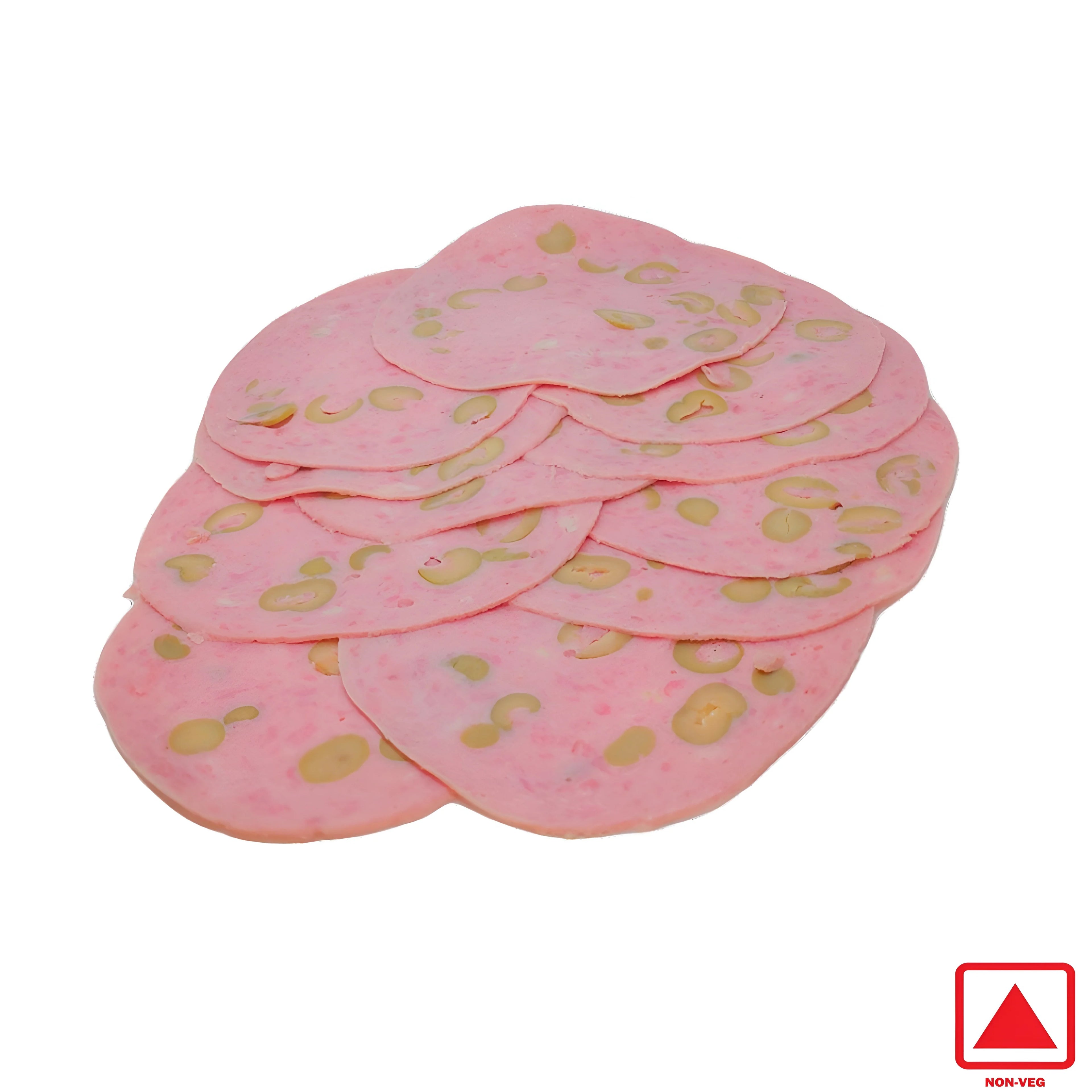 Mortadella With Olives Block Approx. 3 Kilogram Spain