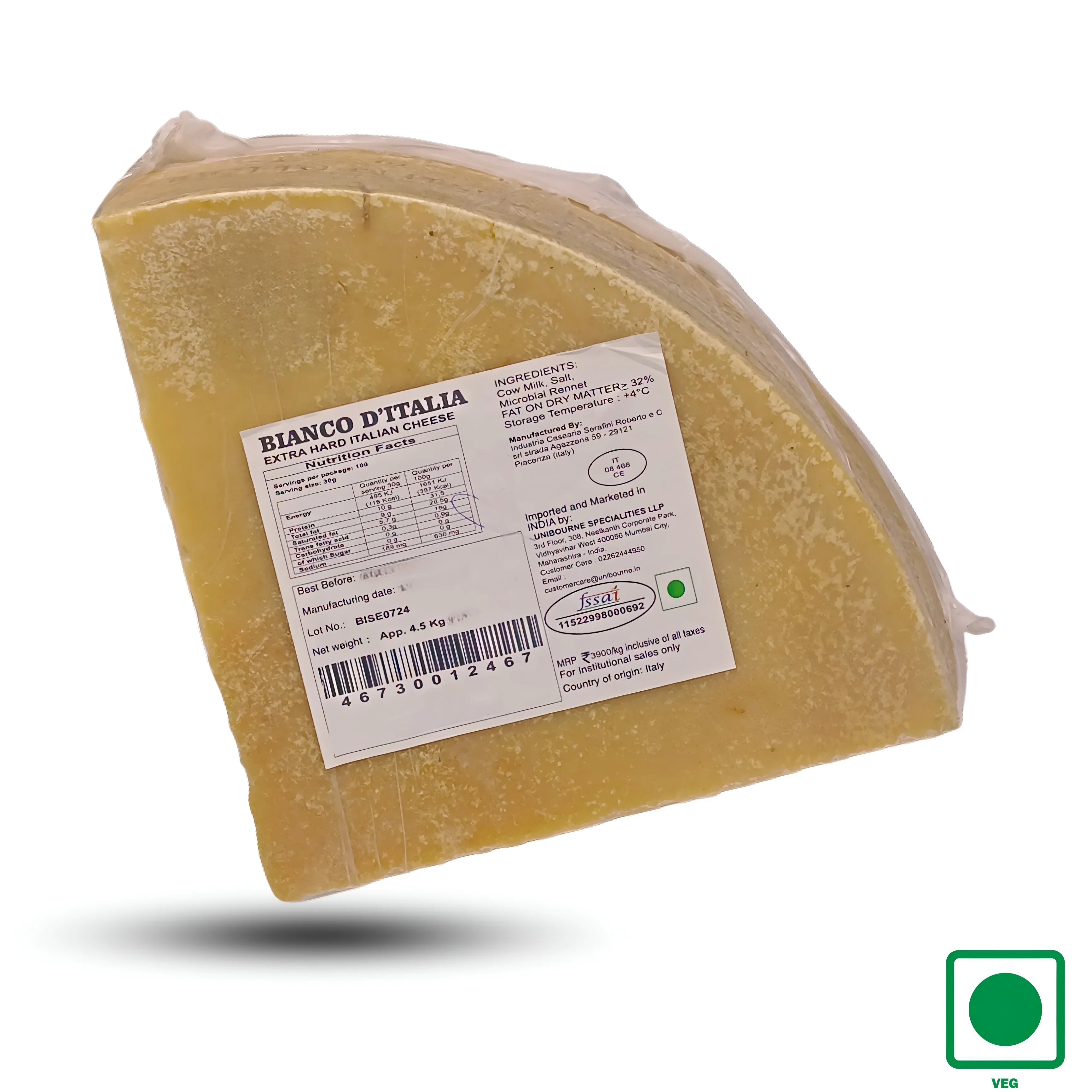 Parmesan Italian 1 Kilogram Italy