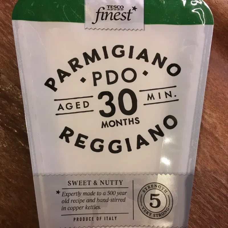 Parmigiano Reggiano (30 months+ Matured) Tesco 170 GM Italy