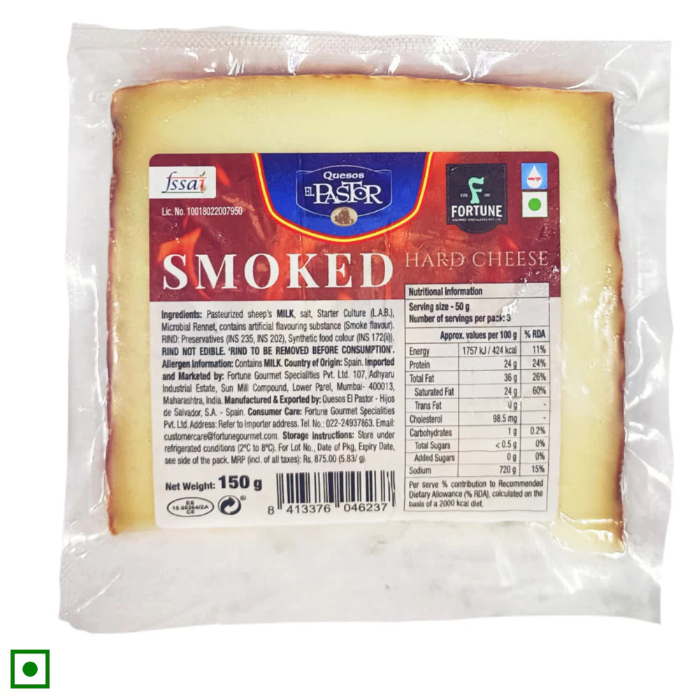Smoked Hard Cheese Paster 150 GM Spain