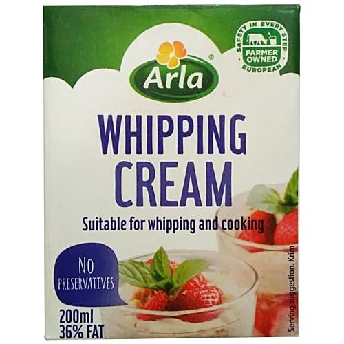 Whipping Cream Arla 200ml    Denmark
