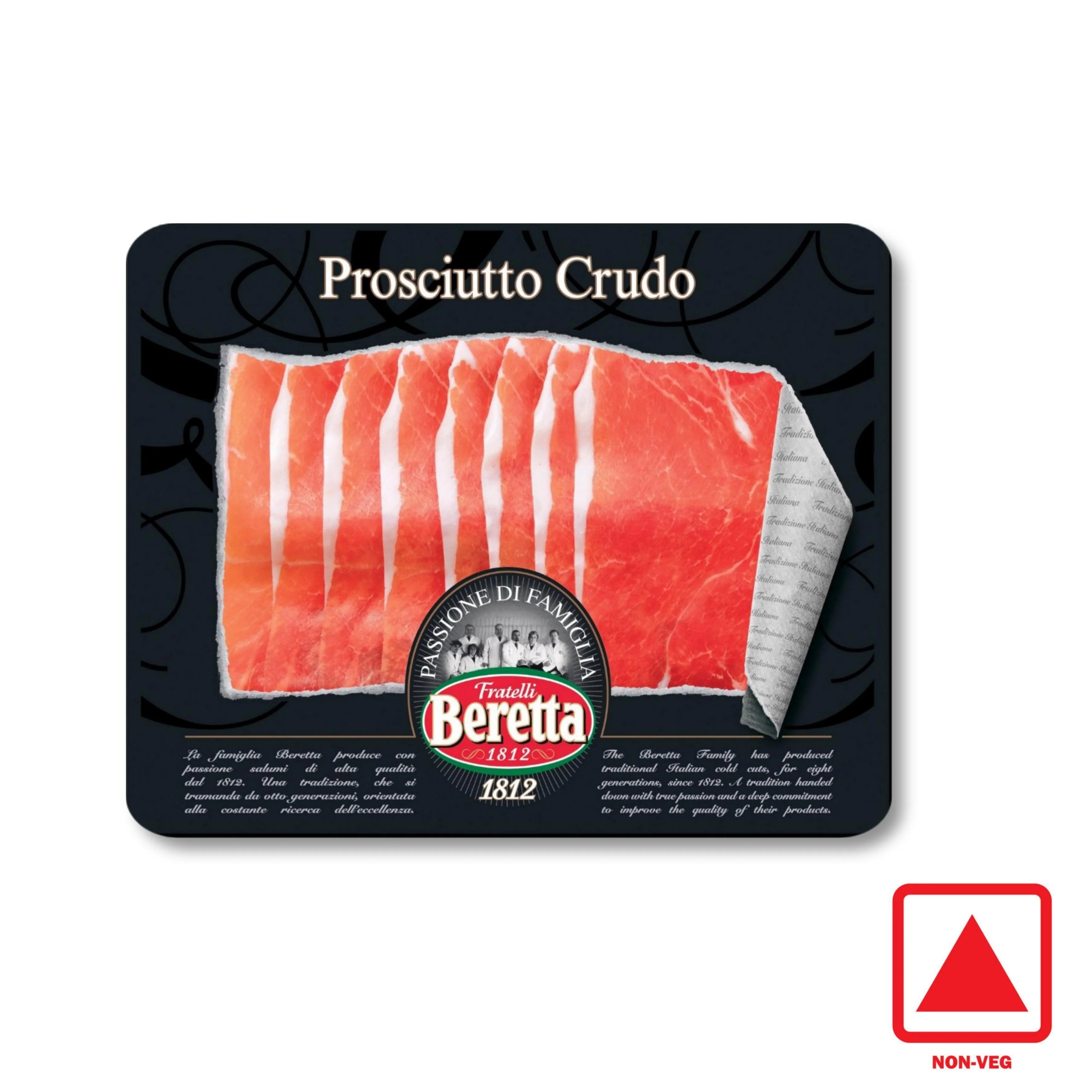 Prosciutto Crudo Beretta (Block)   Approx. 6.5 Kilogram Italy