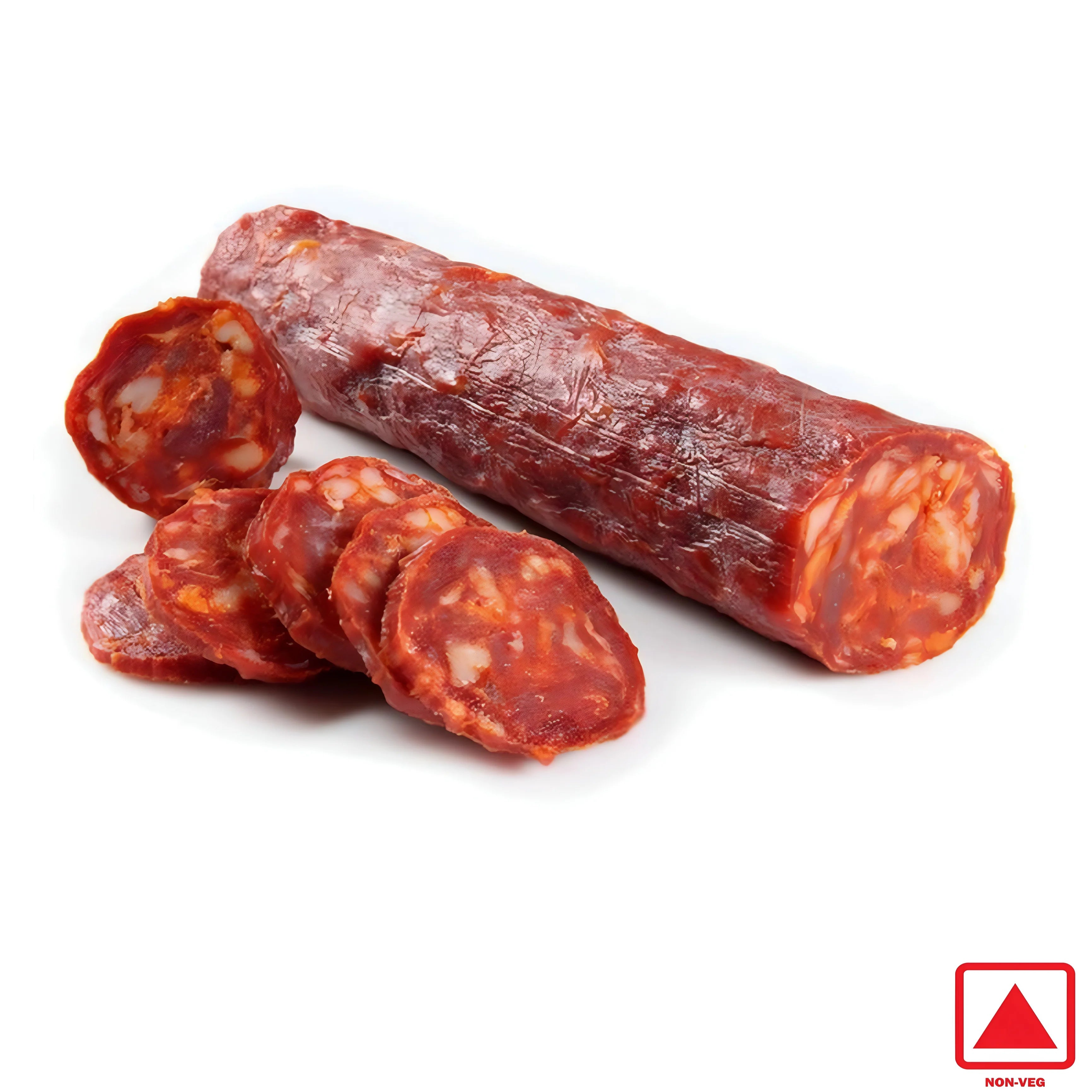 Pepperoni Salami Spicy Napoli Block 1 Kilogram Italy