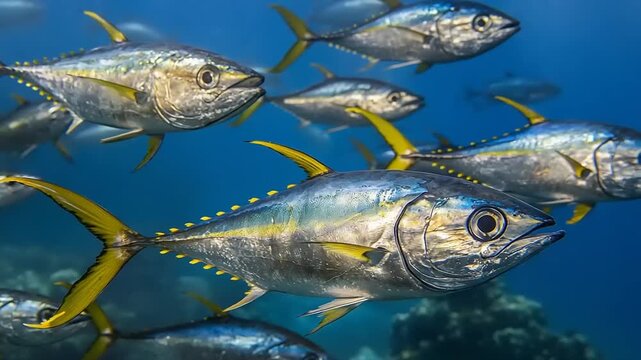 Yellow Fin Tuna Block 1 Kilogram Vietnam